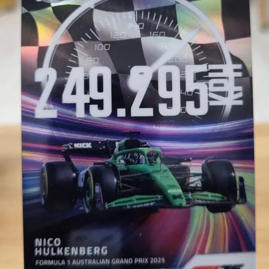 [BUNJANG] 2025 Topps Chrome Nico Hulkenberg Insert Card / 2025 F1 탑스 크롬 니코 훌켄버그 인서트 카드