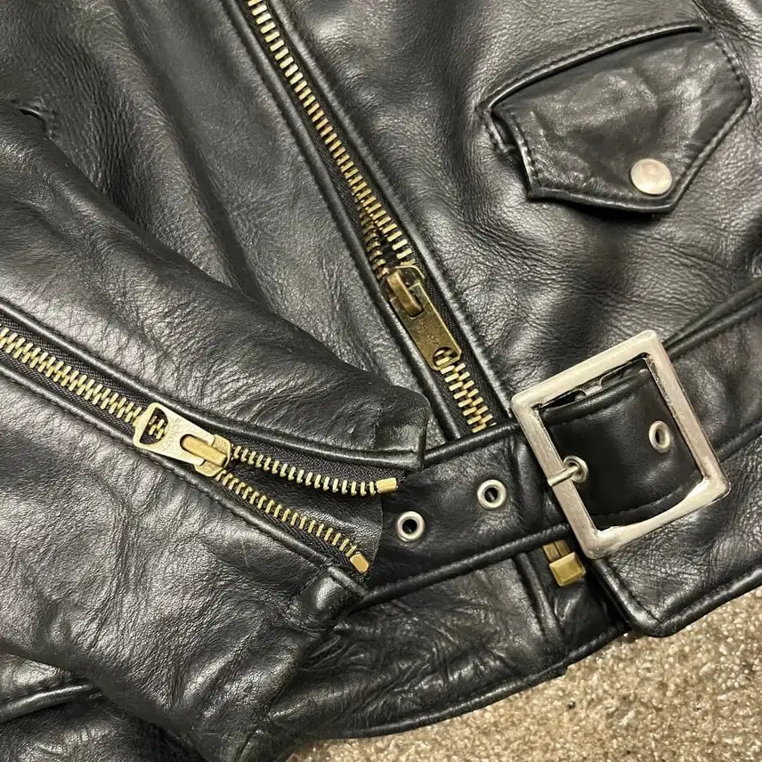 [BUNJANG] Schott Perfecto Per 2 Double Rider Jacket / Schott Perfecto Per 2 더블 라이더 자켓 (100)