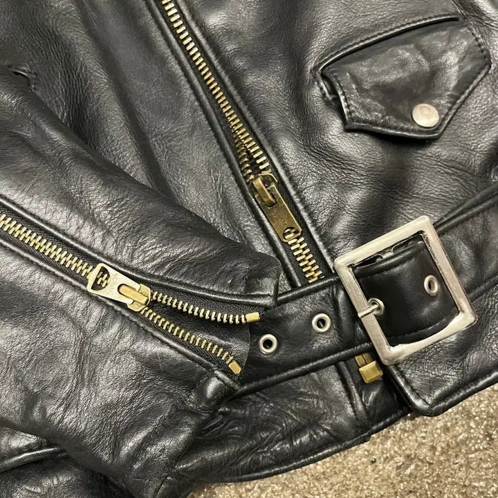 [BUNJANG] Schott Perfecto Per 2 Double Rider Jacket / Schott Perfecto Per 2 더블 라이더 자켓 (100)