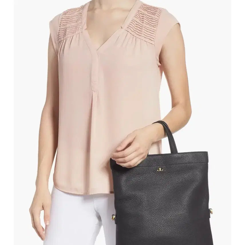 [BUNJANG] Tory Burch Leather Crossbody Tote Shoulder Bag / (세가지 방식 연출) 토리버치 블랙 가죽 크로스 토트 숄더백