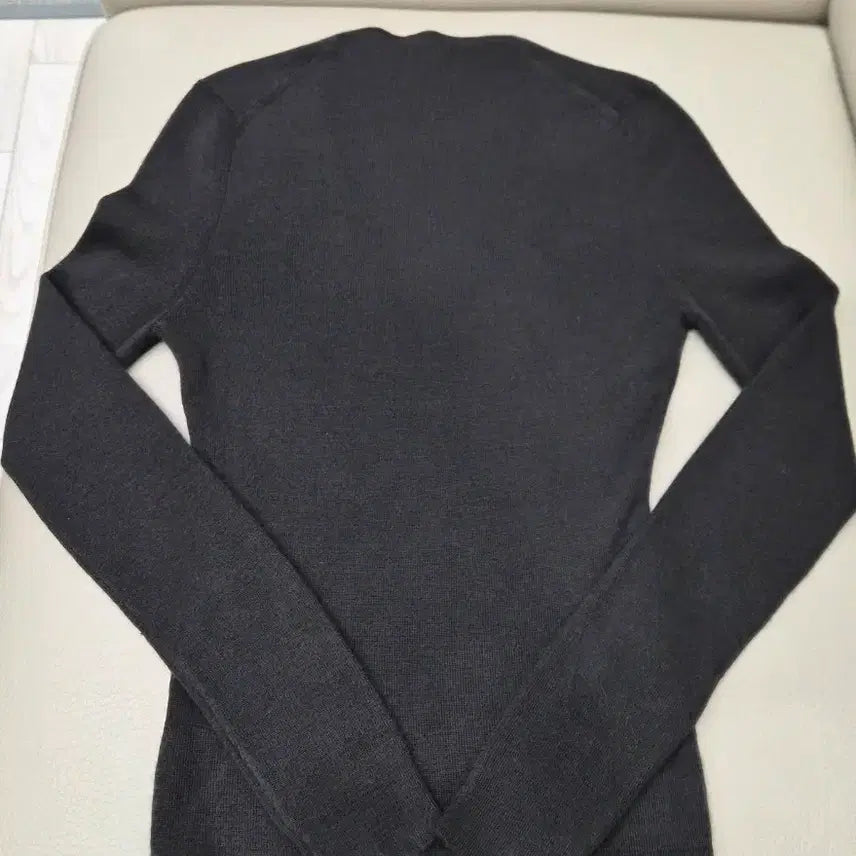 [BUNJANG] GUCCI Cashmere V-Neck Long Sleeve T-Shirt / GUCCI 구찌 정품 여성 V넥 캐시미어 진그레이 긴팔 티셔츠