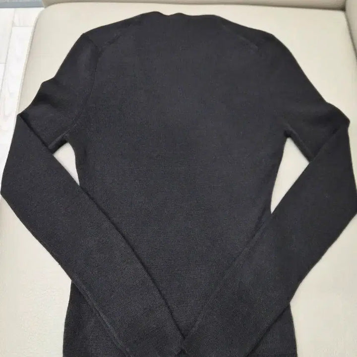 [BUNJANG] GUCCI Cashmere V-Neck Long Sleeve T-Shirt / GUCCI 구찌 정품 여성 V넥 캐시미어 진그레이 긴팔 티셔츠