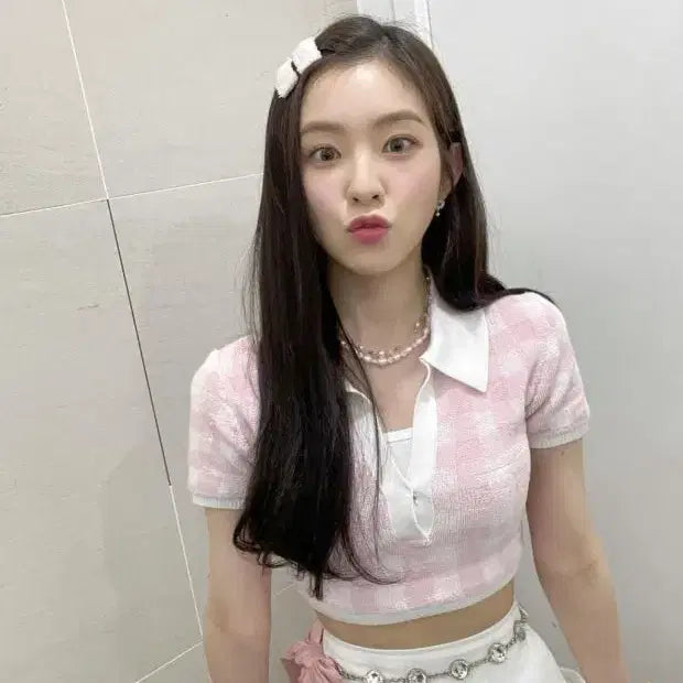 [BUNJANG] Alexander Wang Gingham Check Set Winter Irene Worn / 알렉산더왕 깅엄체크 셋업 정품 윈터 아이린 착용