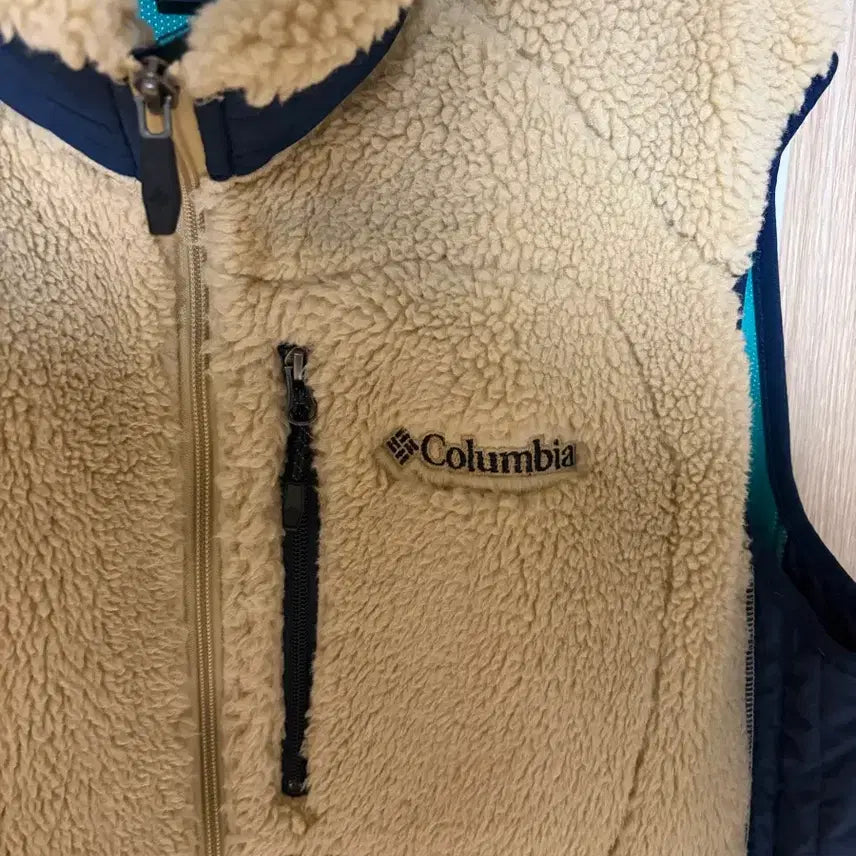 [BUNJANG] Columbia Japan Omni Wind Block Vest L / 컬럼비아 재팬 옴니 윈드 블럭 아이보리 / 네이비 베스트 L
