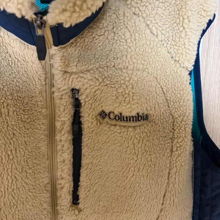 [BUNJANG] Columbia Japan Omni Wind Block Vest L / 컬럼비아 재팬 옴니 윈드 블럭 아이보리 / 네이비 베스트 L