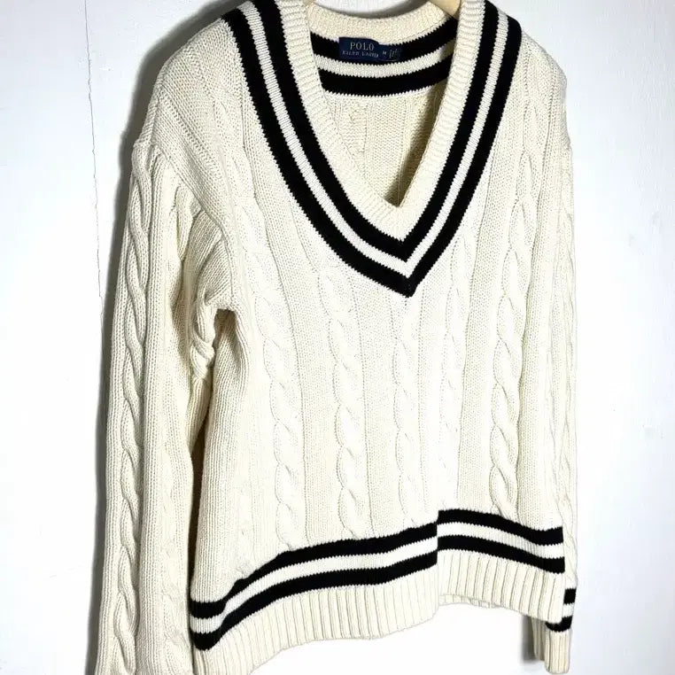 [BUNJANG] Polo Cricket Knit Sweater / 폴로 니트