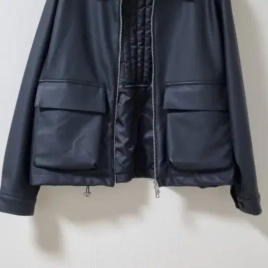 [BUNJANG] LAPA STORE Vegan Leather Jacket (Large) / 라퍼지스토어 비건레더 가죽자켓