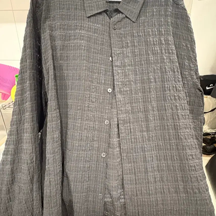 [BUNJANG] Textured Versatile Shirt / 셔츠