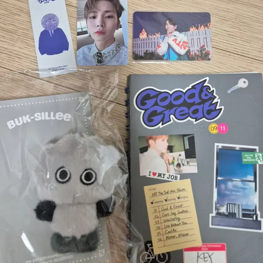 [BUNJANG] SHINee Key Good & Great Album Bundle Set Photocard / 샤이니 키 북실이, 굿앤그 앨범, 포카 일괄