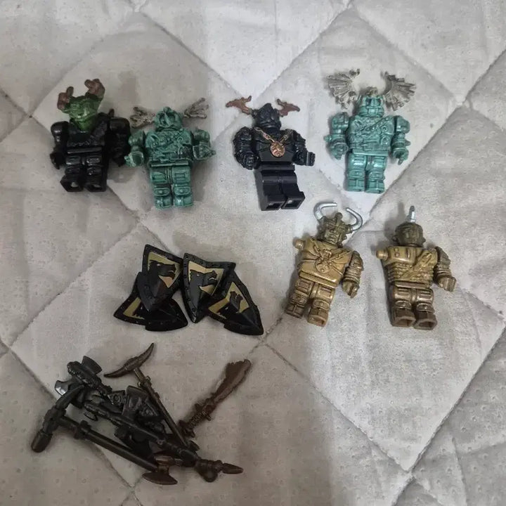 [BUNJANG] Mega Bloks Dragon Crystal Wars Figure Set (6 Figures) / 레고 메가블럭 드래곤 크리스탈 워즈 피규어 6종