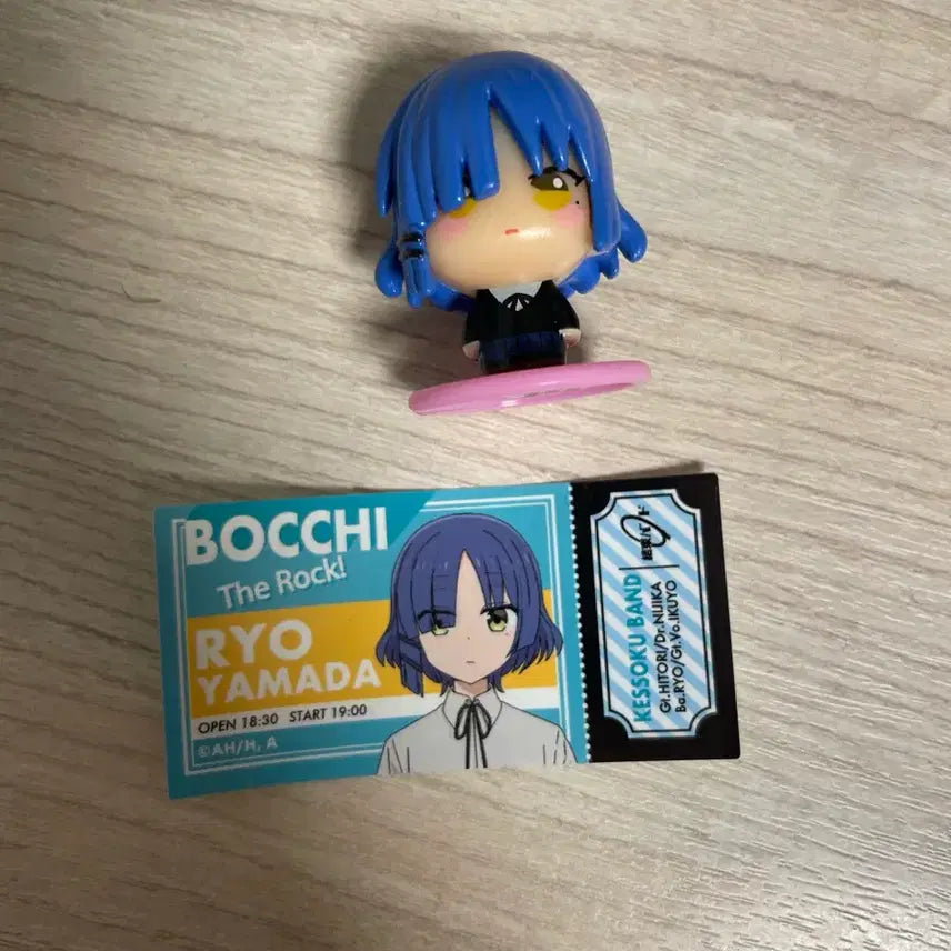 [BUNJANG] Bocchi the Rock! Ryo Figure and Ticket Set / 봇치 더 록! 료 티켓 &amp; 피규어 세트