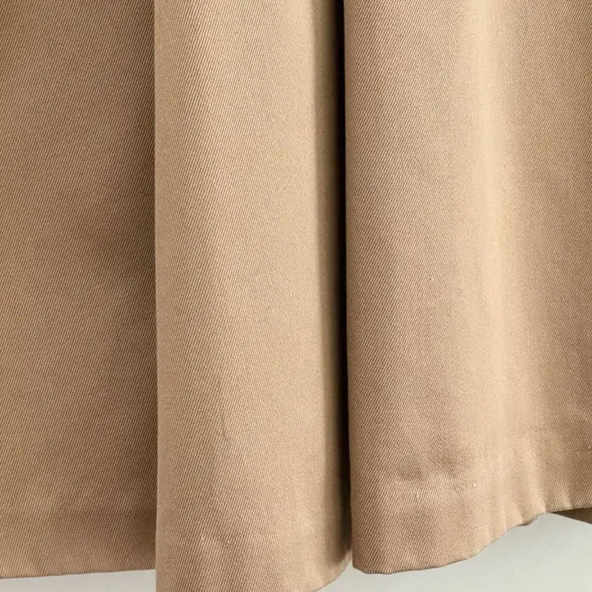 [BUNJANG] Danton Pleated Skirt Deep Beige / danton / 단톤 플리츠 스커트 딥베이지