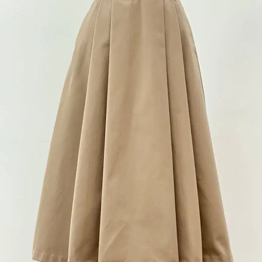 [BUNJANG] Danton Pleated Skirt Deep Beige / danton / 단톤 플리츠 스커트 딥베이지