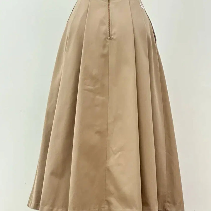 [BUNJANG] Danton Pleated Skirt Deep Beige / danton / 단톤 플리츠 스커트 딥베이지