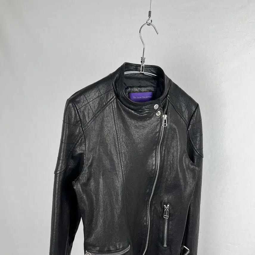 [BUNJANG] Vintage Leather Rider Jacket / Vintage 양가죽 라이더 자켓
