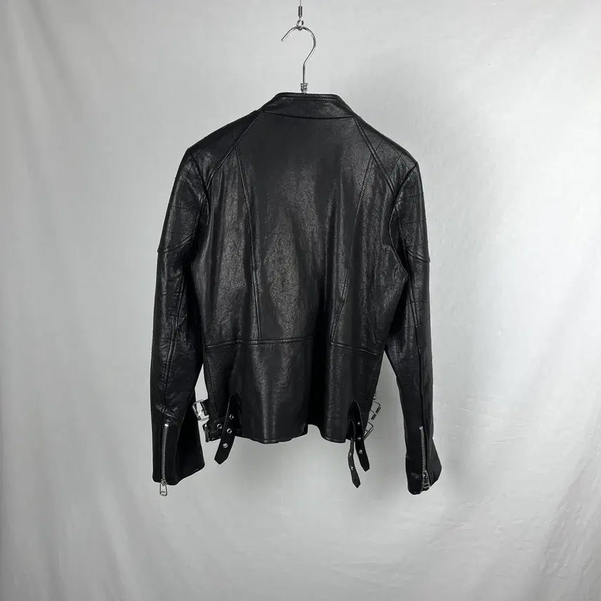 [BUNJANG] Vintage Leather Rider Jacket / Vintage 양가죽 라이더 자켓