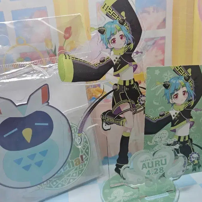 [BUNJANG] AURORA Birthday Party Event Acrylic Stand / 프리매직 아우루 오로라 생일 아크릴스텐드 판매 특전 및 사은품 증정!