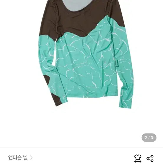 [BUNJANG] Andersson Bell Cutting Neck Sleeve Top / 앤더슨벨 컷팅 넥 슬리브