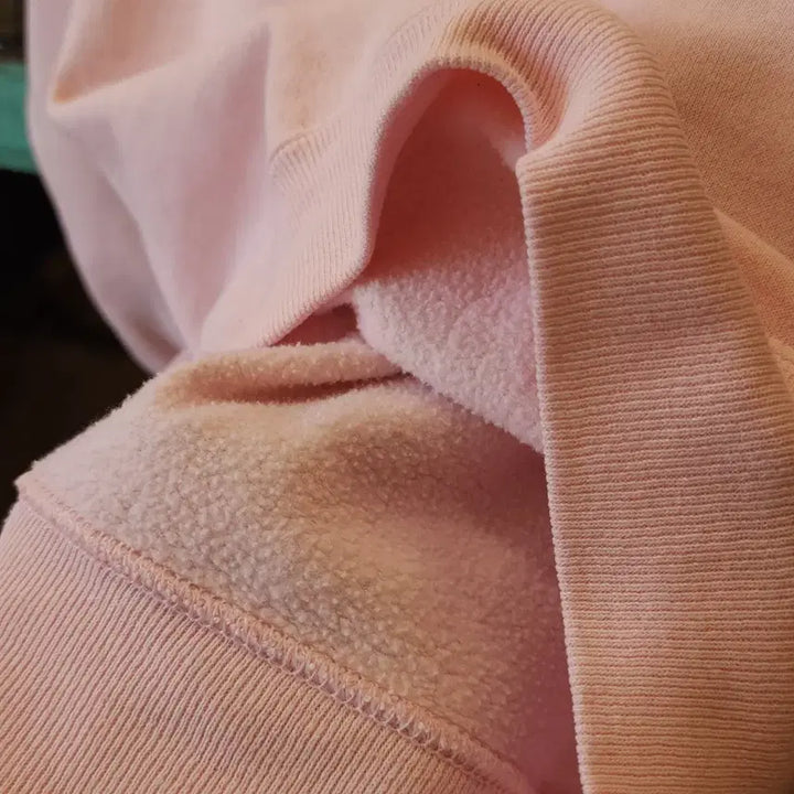 [BUNJANG] Vintage Hanes Sweatshirt Light Pink L / 90s 헤인즈 빈티지 스웻셔츠 플레인 스웻셔츠 라이트 핑크 L