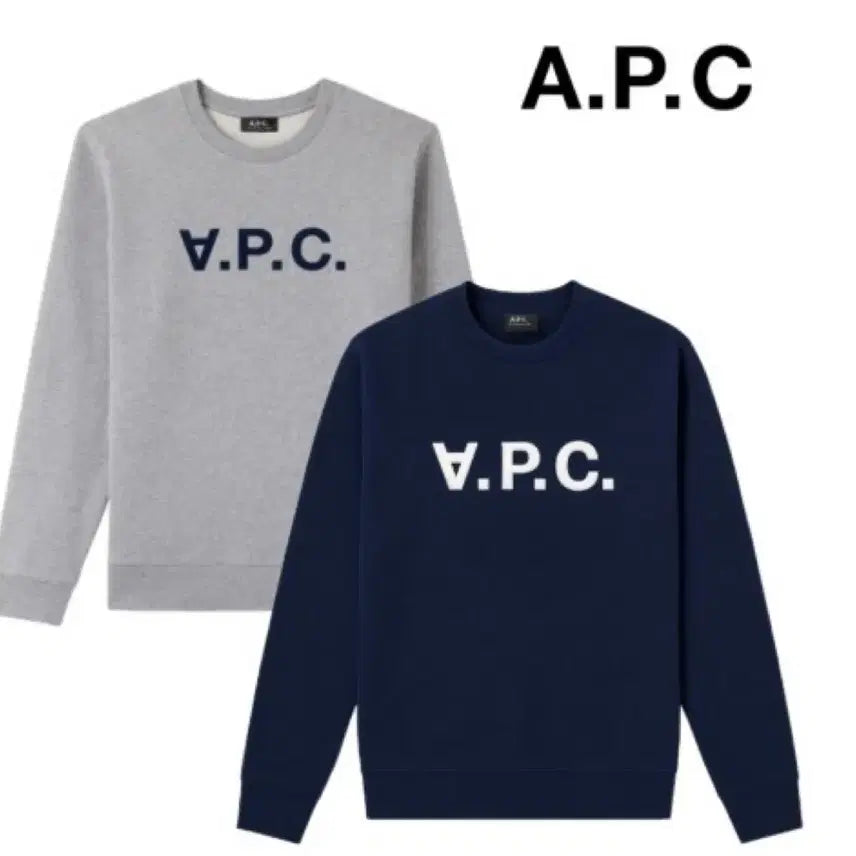 [BUNJANG] A.P.C. Unisex Crewneck Sweatshirt / [새상품/무배]아페쎄 A.P.C 맨투맨 남녀공용