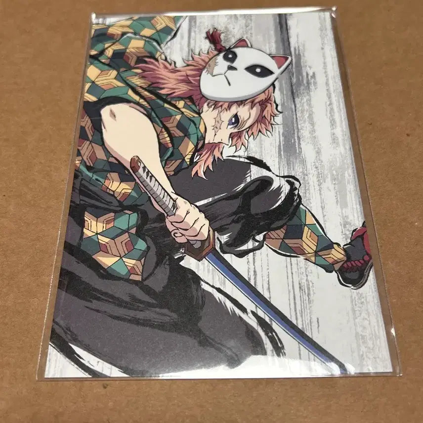 [BUNJANG] Demon Slayer Sabito Postcard / 귀멸의 칼날 전집중전 막간화 사비토 엽서 귀칼
