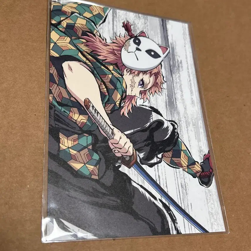 [BUNJANG] Demon Slayer Sabito Postcard / 귀멸의 칼날 전집중전 막간화 사비토 엽서 귀칼