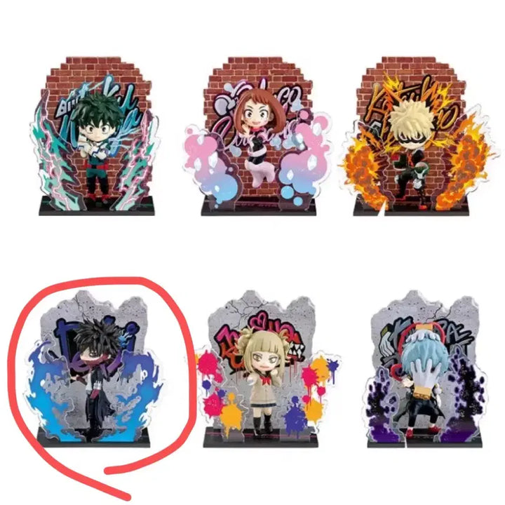 [BUNJANG] My Hero Academia Re-Ment Wall Art Collection - Dabi / 나의히어로아카데미아 리멘트 월아트 컬렉션_다비
