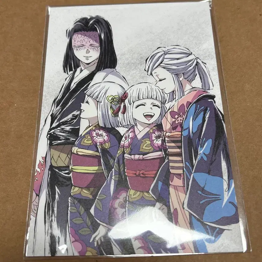 [BUNJANG] Demon Slayer Ubuyashiki Amane Postcard / 귀멸의 칼날 전집중전 막간화 우부야시키 아마네 엽서 귀칼