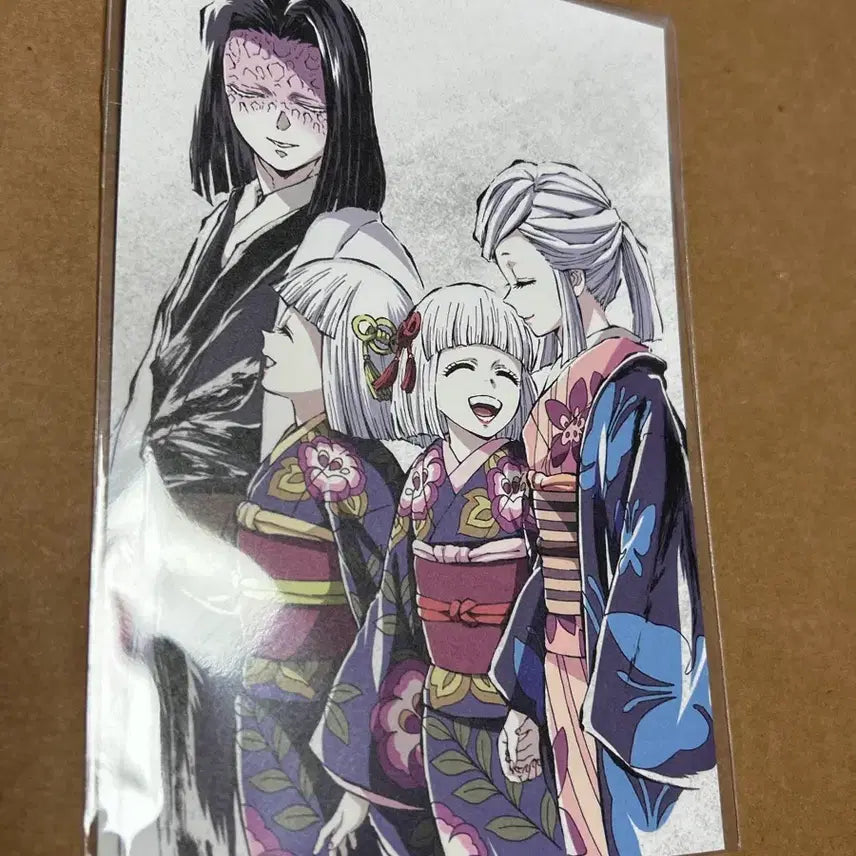 [BUNJANG] Demon Slayer Ubuyashiki Amane Postcard / 귀멸의 칼날 전집중전 막간화 우부야시키 아마네 엽서 귀칼
