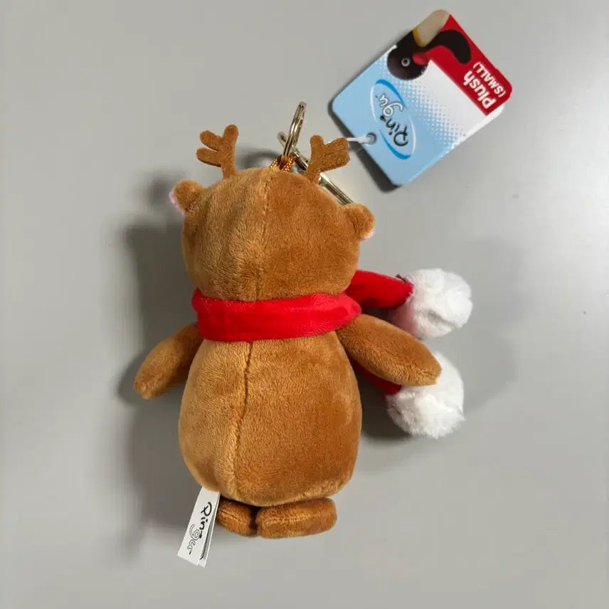 [SOLD OUT] 정품 핑구 꽃사슴 루돌프 가방걸이 키링 10cm