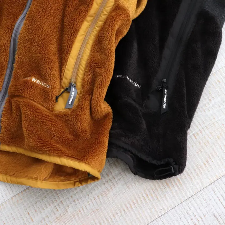 [BUNJANG] And Wander High Loft Fleece Hoodie Parka / 앤드원더 하이로프트 플리스 후디파카