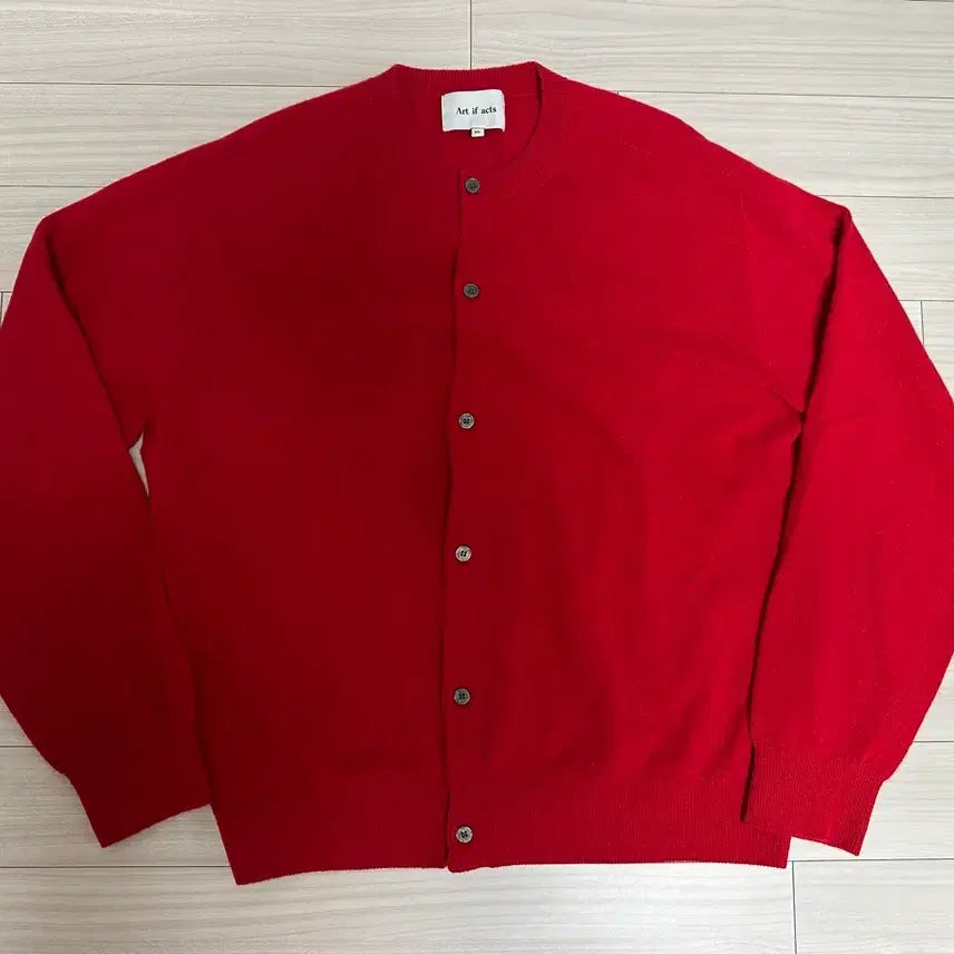 [BUNJANG] Art if acts Round Neck Cardigan / 아트이프액츠 홀가먼트 라운드 넥 가디건