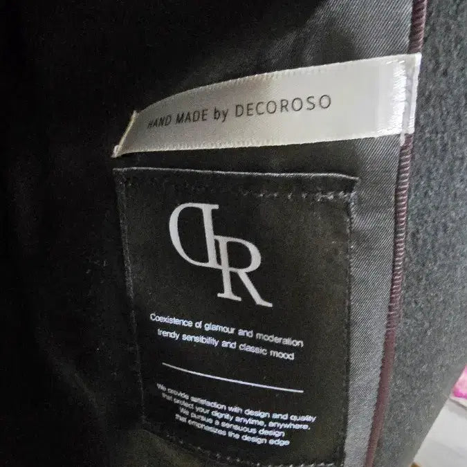 [BUNJANG] DecoroSo Tailored Long Coat / 데꼬로소 테일러드 롱 코트