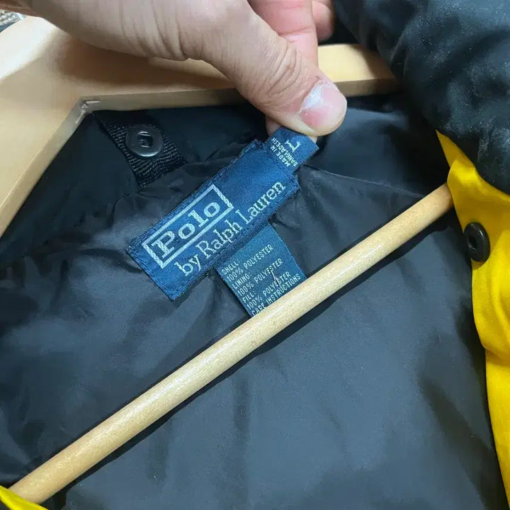 [SOLD OUT] 폴로 랄프로렌 옐로우 후드점퍼 L