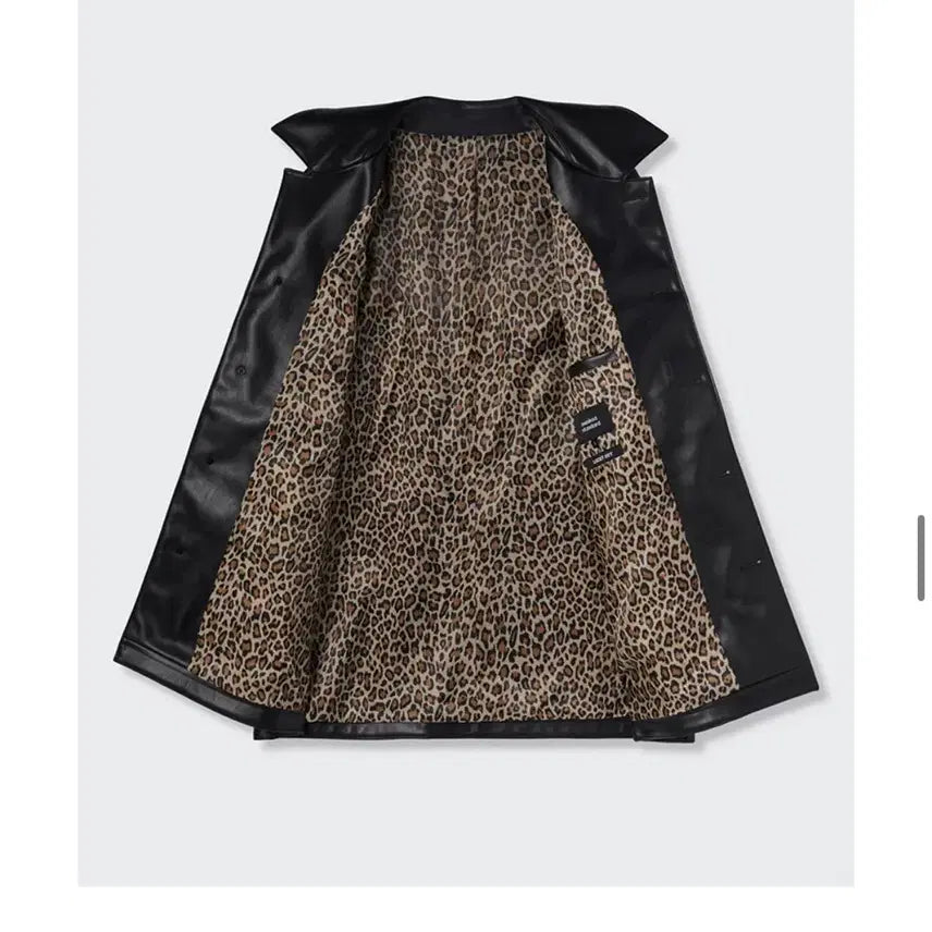 [BUNJANG] Noh Hongchul Lucky Guy Synthetic Leather Car Coat XL / 노홍철 럭키가이 신세틱 레더 카코트 XL