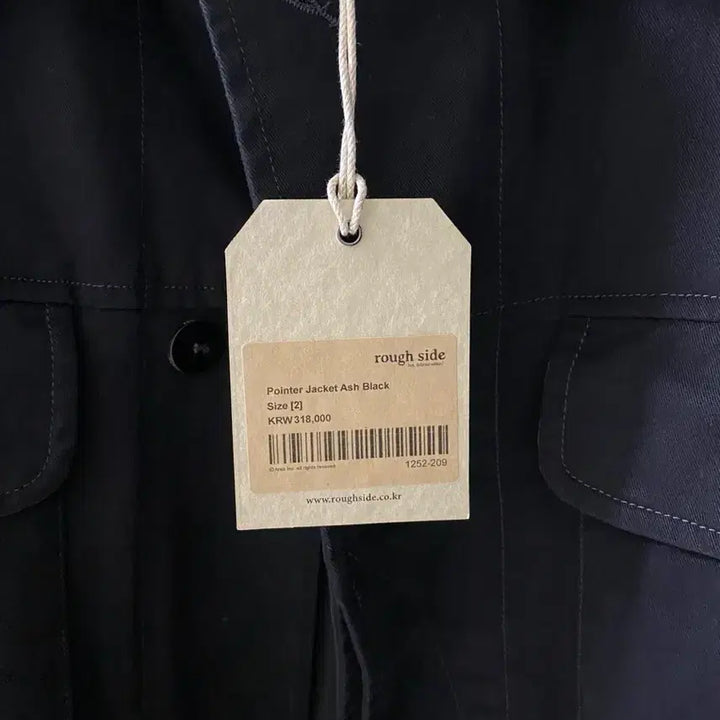 [BUNJANG] Roughside Pointer Jacket Ash Black Size 2 / 러프사이드 포인터 자켓 애쉬블랙 2사이즈