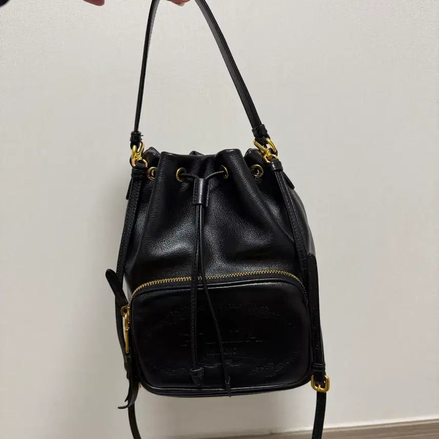 [BUNJANG] Prada Duet Leather Bucket Bag / 프라다 가죽 듀엣 버킷백