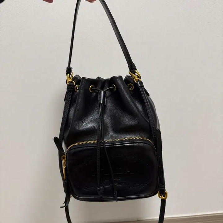 [BUNJANG] Prada Duet Leather Bucket Bag / 프라다 가죽 듀엣 버킷백