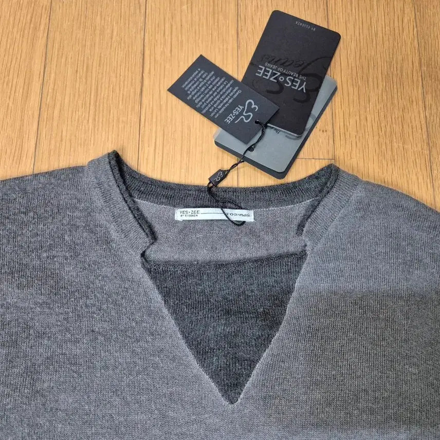 [BUNJANG] Yeszee Italian Cotton Knit Top / 이태리 yeszee 코튼 니트