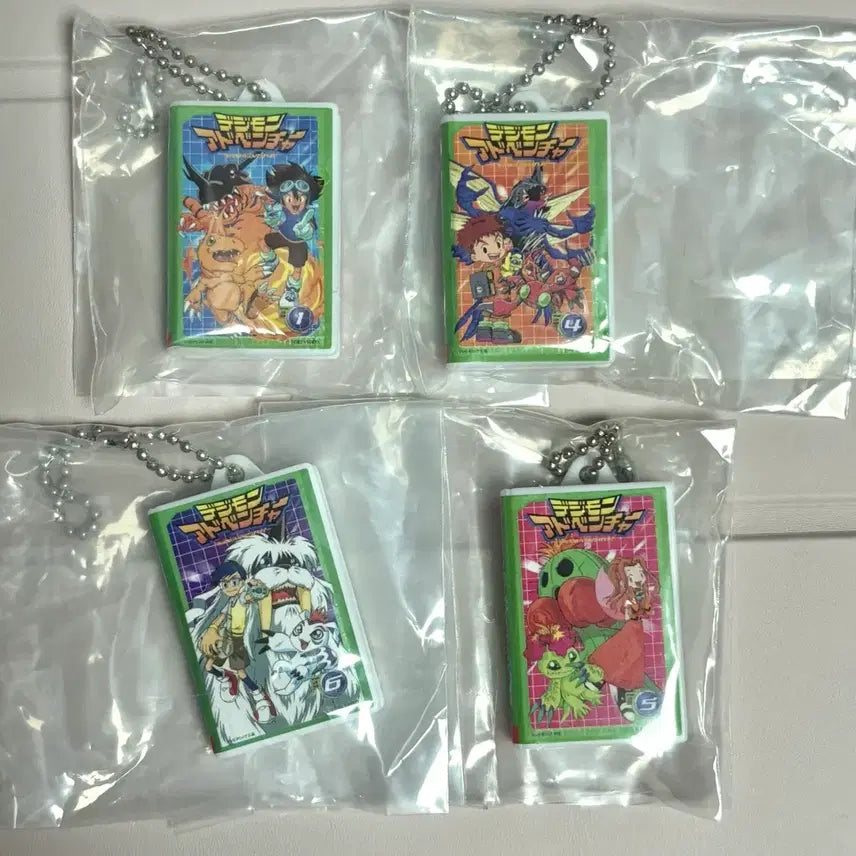 [BUNJANG] Digimon Adventure Gacha Keyring / 디지몬 어드벤쳐 비디오 가챠 키링