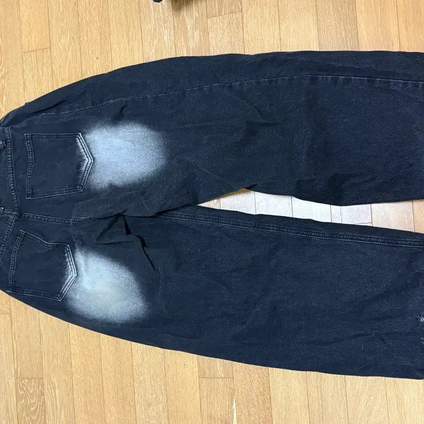 [BUNJANG] Modi Mood Wide Pants (Black) / 모디무드 와이드 팬츠 흑청