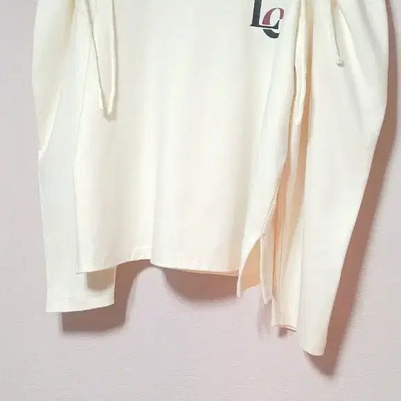 [BUNJANG] Lucky Chouette Long Sleeve Shirt with Shoulder Ribbon (Size 36) / 럭키슈에뜨 숄더리본 긴팔셔츠 36호