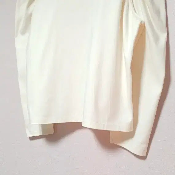 [BUNJANG] Lucky Chouette Long Sleeve Shirt with Shoulder Ribbon (Size 36) / 럭키슈에뜨 숄더리본 긴팔셔츠 36호