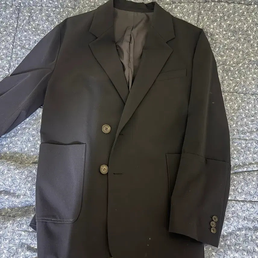 [BUNJANG] Wooyoungmi Dark Navy Oversized Blazer / 우영미 블레이저 50