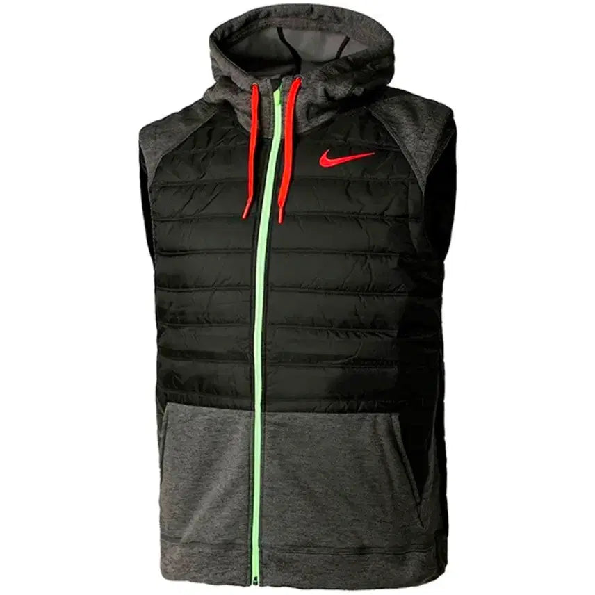 [BUNJANG] Nike Therma Winterized Training Hooded Zip-Up Vest M / 나이키 써마 윈터라이즈 트레이닝 후드 집업 베스트 M(100)