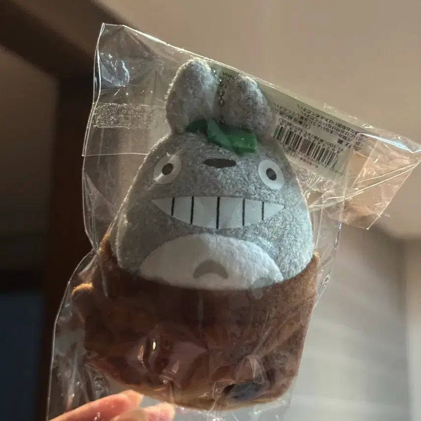 [BUNJANG] Studio Ghibli Totoro Stump Keyring / 지브리 고전 희귀 토토로 그루터기 키링 새상품