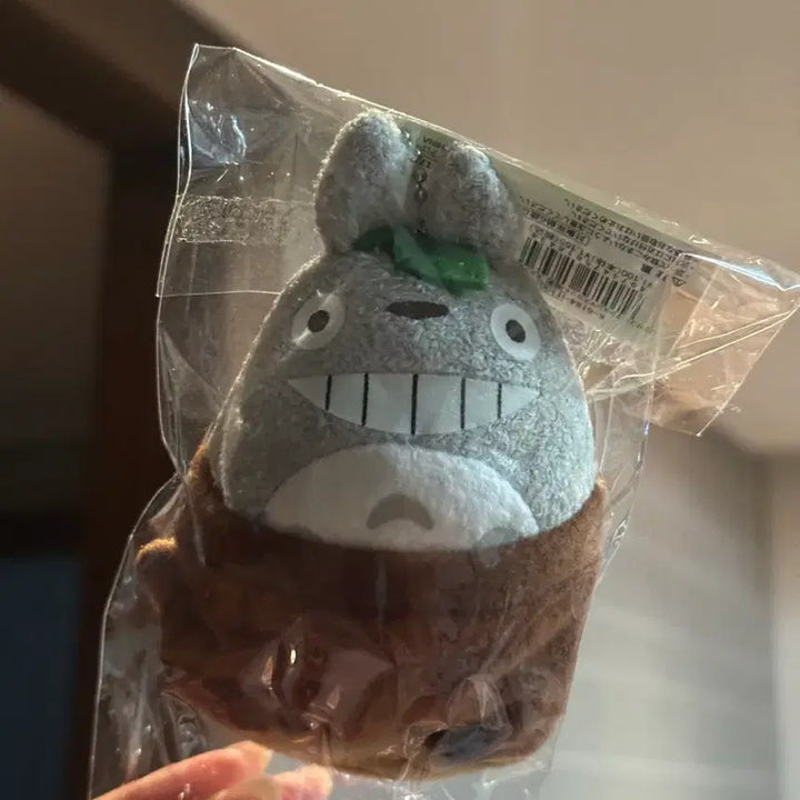 [BUNJANG] Studio Ghibli Totoro Stump Keyring / 지브리 고전 희귀 토토로 그루터기 키링 새상품