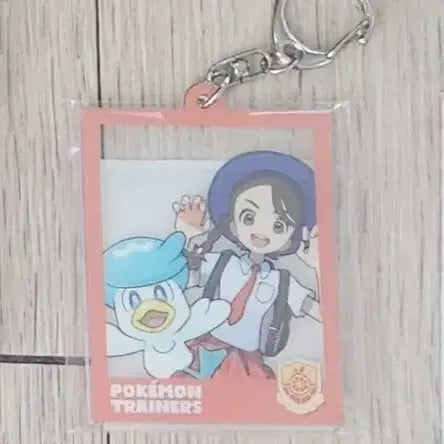 [BUNJANG] Pokemon Quaxly Trainer Acrylic Keyring / 포켓몬스터 푸름 트레이너 아크릴 키링 포켓몬 꾸왁스 스칼렛 바이올렛