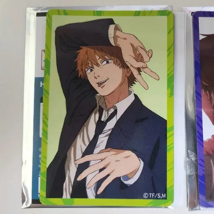 [BUNJANG] Chainsaw Man Denji Magnet Photocard / 체인소맨 마그넷 덴지 포토카드 사이즈 일러스트