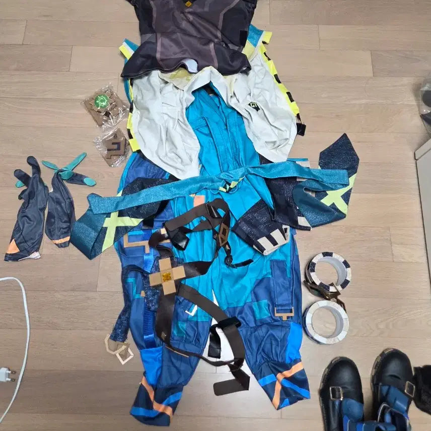 [BUNJANG] Kinichi Cosplay Full Set / 원신 코스프레 의상 키니치 풀셋